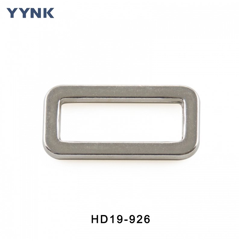Factory Direct Sales Competitive Price Bag Overcoat Accessory Metal Zinc Alloy Adjustable Square Buckle with Strap Slider