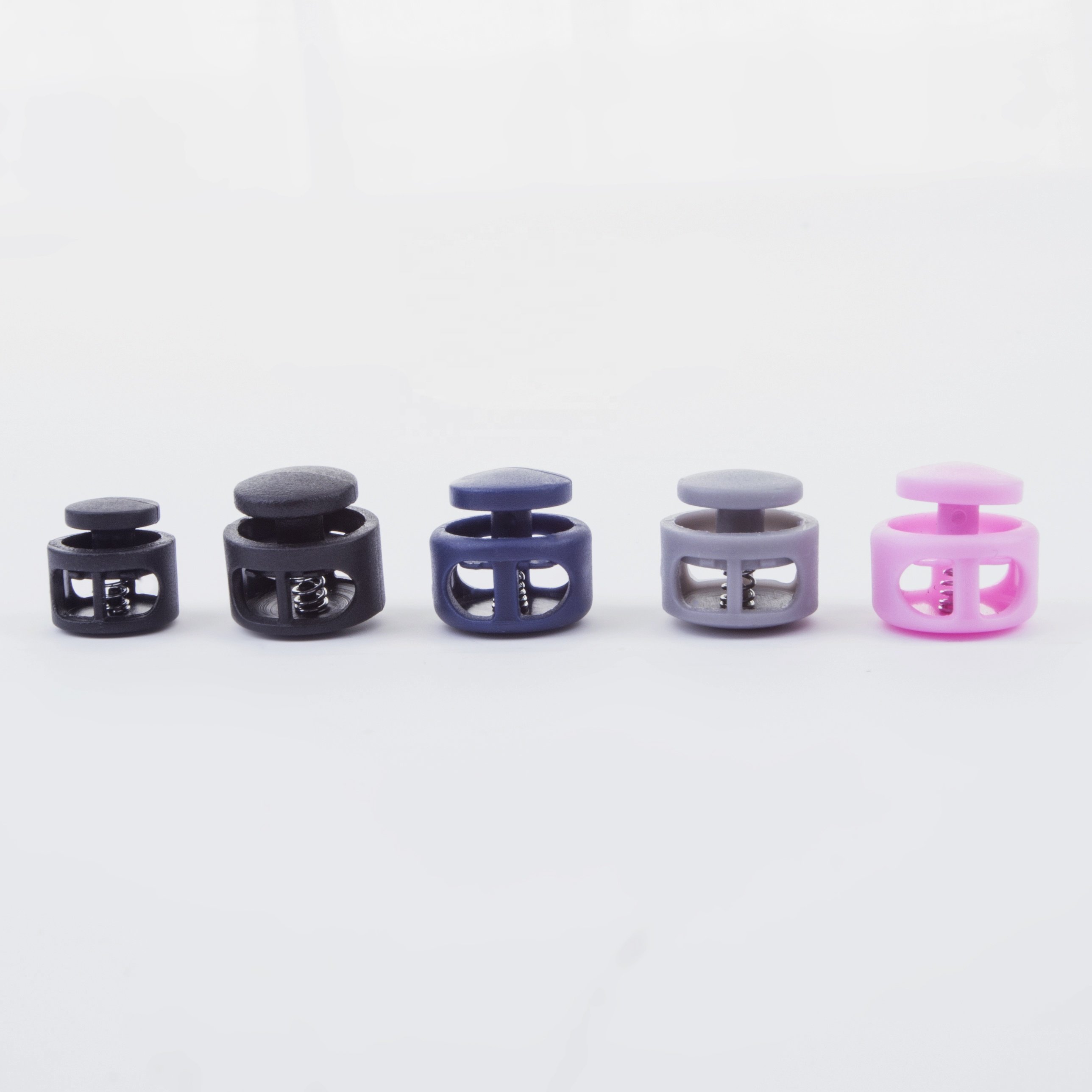 Plastic Spring Buckle Elastic Adjustment Buckle Wearing Rope Pig Nose Buckle clip