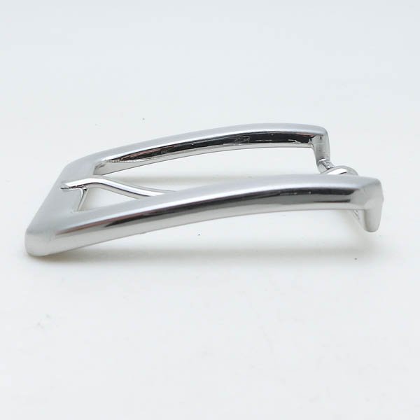 Custom Manufacturer's 40mm Nice Polishing Zinc Alloy Casting Shiny Nickel Western Style Square Buckles for Belts & Accessories
