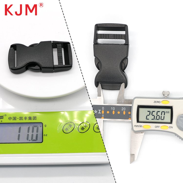 KJM Custom Logo Pom Recycled Plastic Quick Side Release Buckle for Outdoor Backpack Tactical Equipment Tactical Backpack