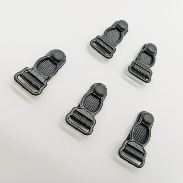 Black White Nylon Gourd Garter Button Sexy Lingerie Buckle Bra Accessories Bra Garter Belt Plastic Clips