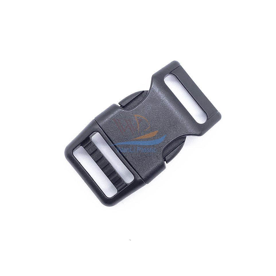 Limited-time sales The spot sale plastic color buckles for 25mm dog collar the belt black pack small quantity in stock