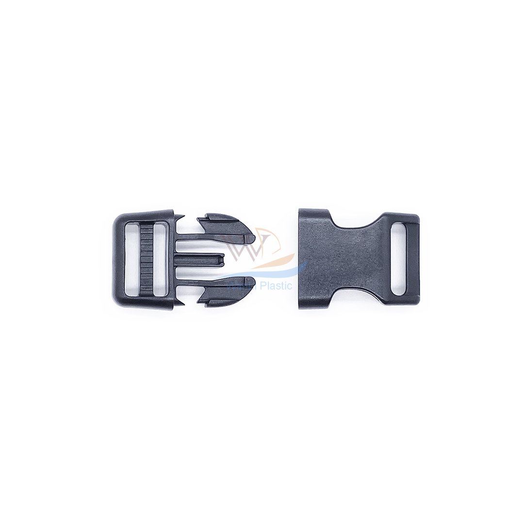 Limited-time sales The spot sale plastic color buckles for 25mm dog collar the belt black pack small quantity in stock