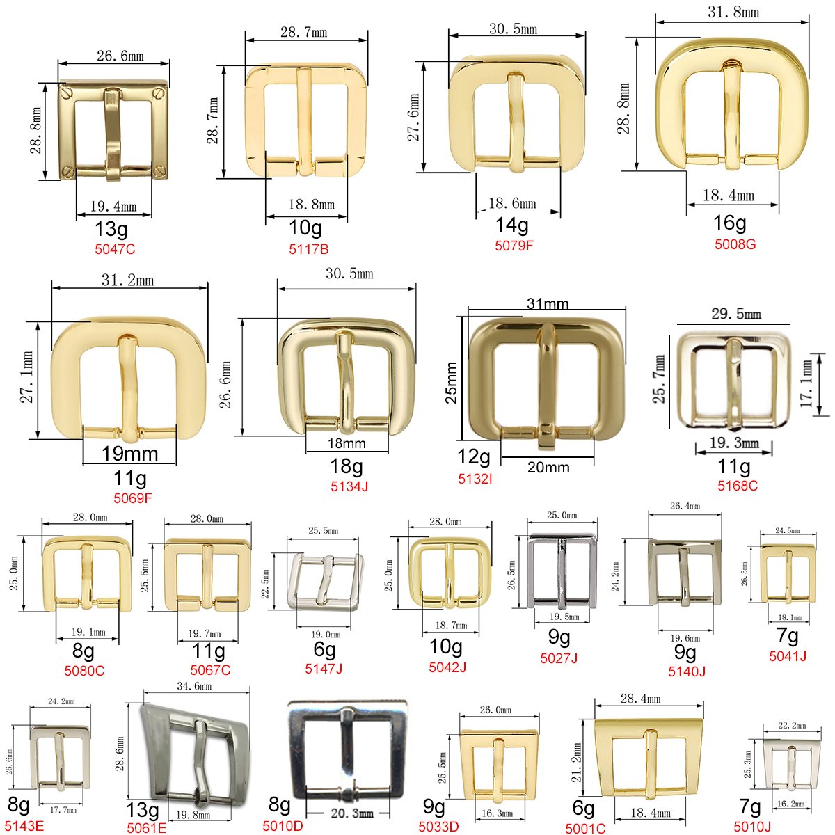 Factory Custom 1" 3/4 Metal Costume Regular Pin Glide Buckles Adjust Bikini Connector Center Bar Buckle For Leather Belt Craft