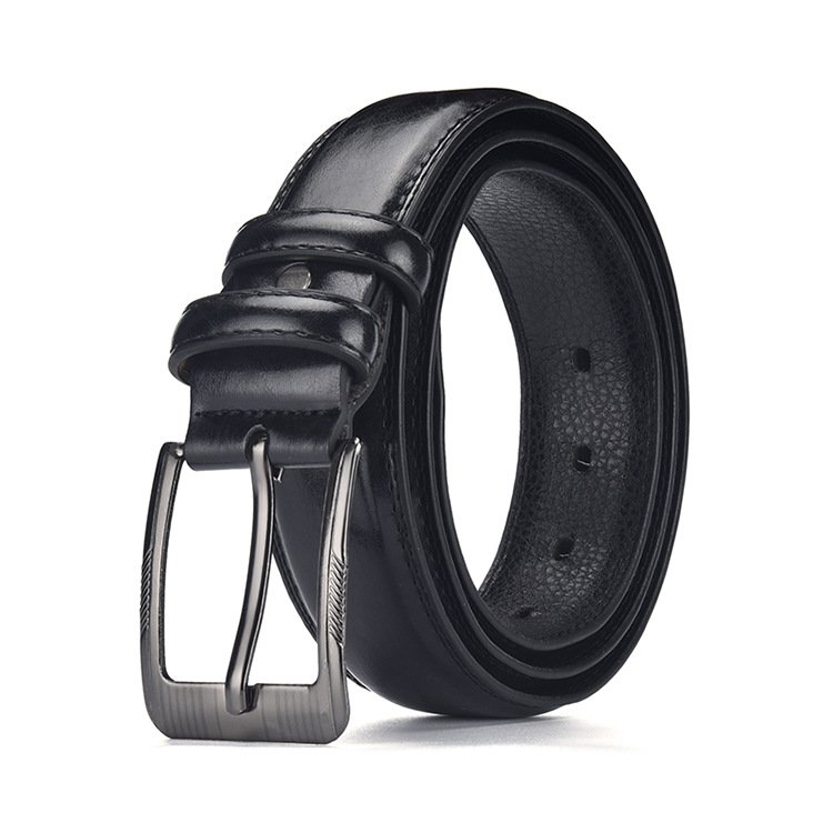 2024 Fashion Pattern Pin Buckle Business Belt Adjustable Manufacturer's Men's Waist
