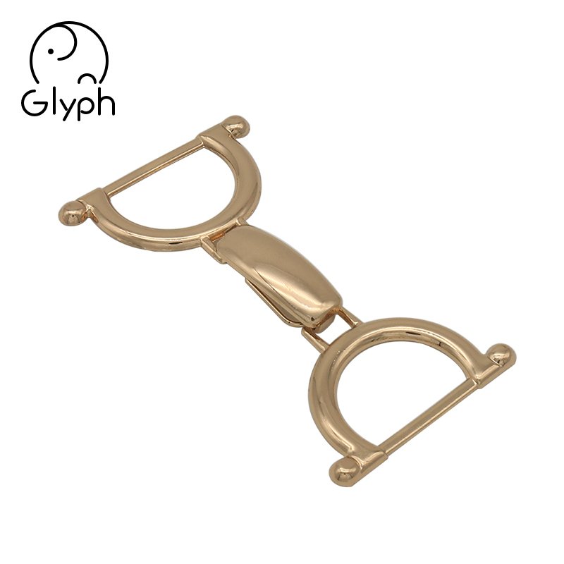 High quality metal1'' interlocking buckle 18mm front Clip Buckle Closure for belt