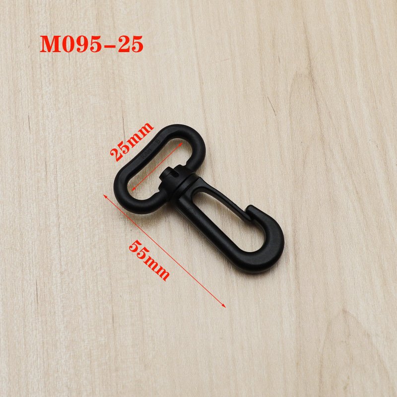 25 mm Plastic Hook Buckle For Bag Strap Custom POM Plastic HOOK Buckle