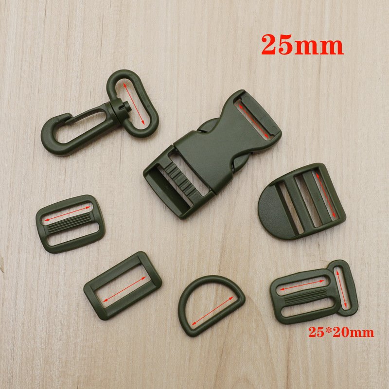 25 mm Plastic Hook Buckle For Bag Strap Custom POM Plastic HOOK Buckle