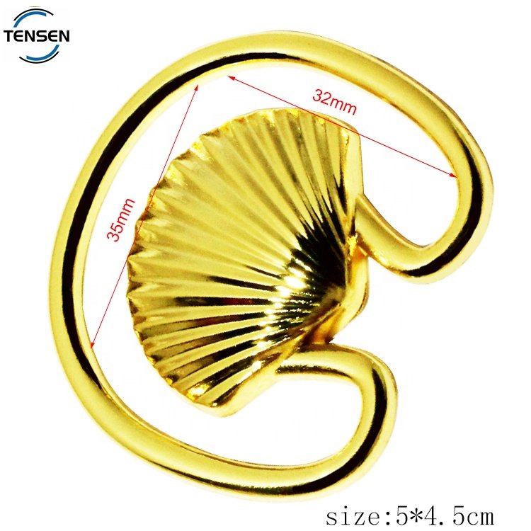Wholesale gold color bikini accessory designer swimwear metal buckle strap adjuster zinc alloy underwear connector hardware
