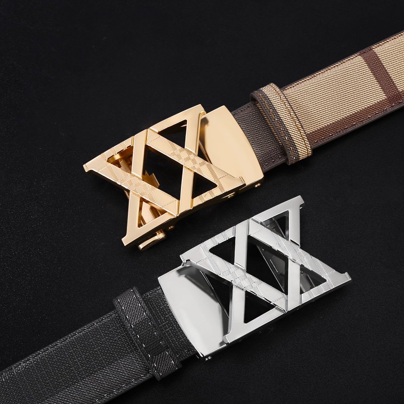 ZD274 2024 New Fashion Alloy Buckle Guneine Leather Good Quality Man Belt for Jeans