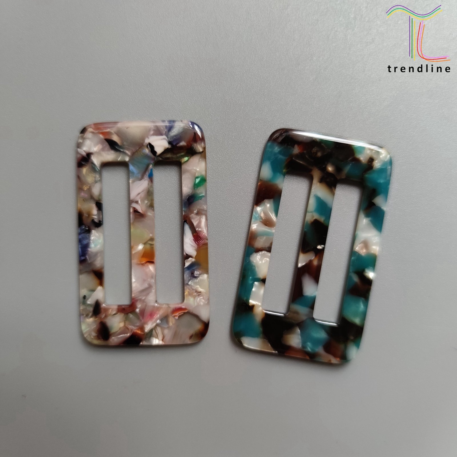 Ring and Slide Buckles Red Green Resin Plastic Adjustable Strap Shoes Bags Clothes bikini resin Buckle