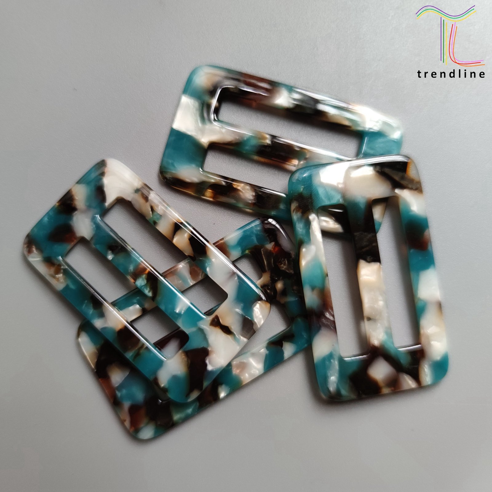 Ring and Slide Buckles Red Green Resin Plastic Adjustable Strap Shoes Bags Clothes bikini resin Buckle