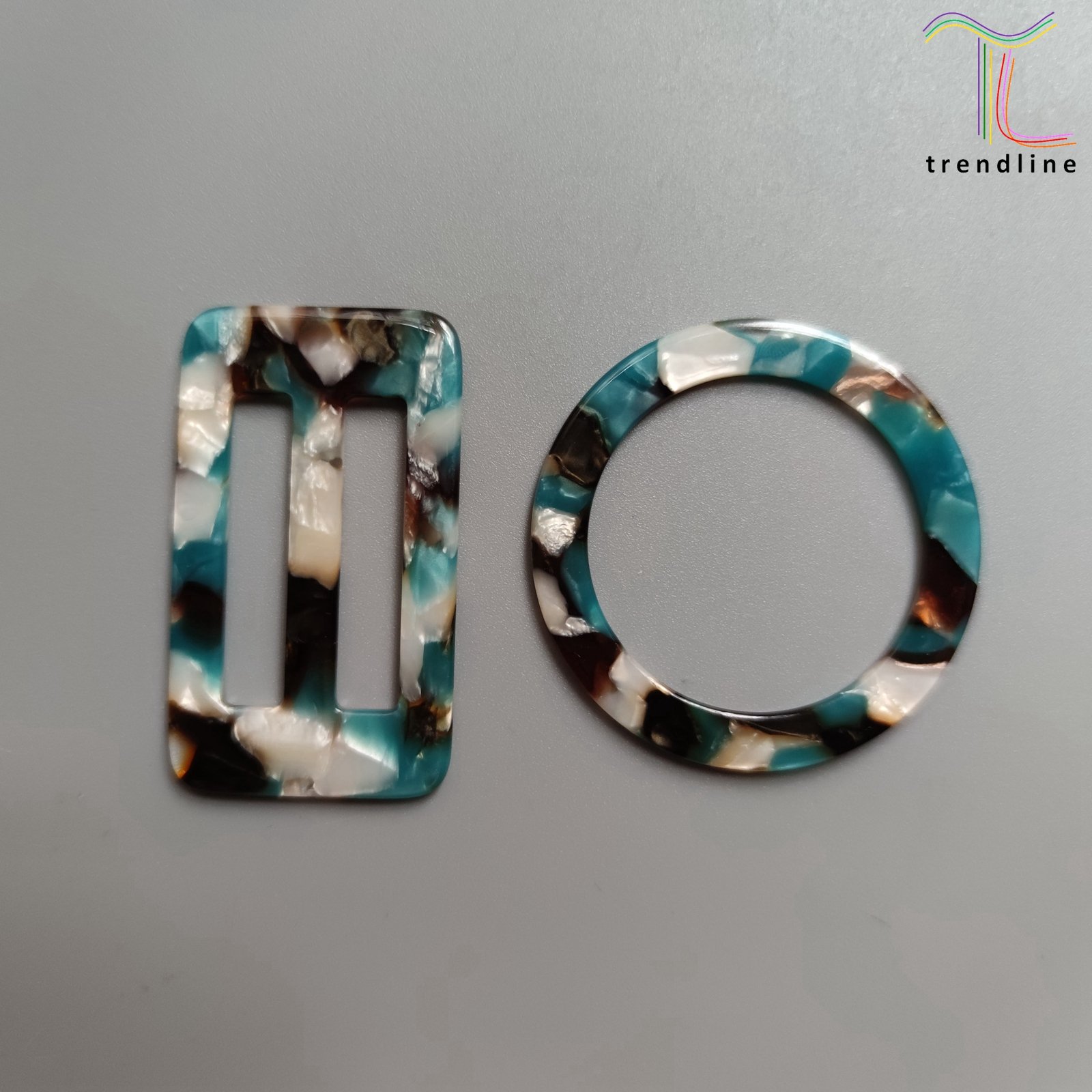 Ring and Slide Buckles Red Green Resin Plastic Adjustable Strap Shoes Bags Clothes bikini resin Buckle
