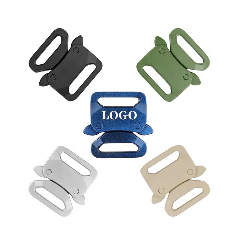3/4''Zinc Alloy metal side release buckle 25mm Metal Buckle for Heavy Duty Nylon Webbing
