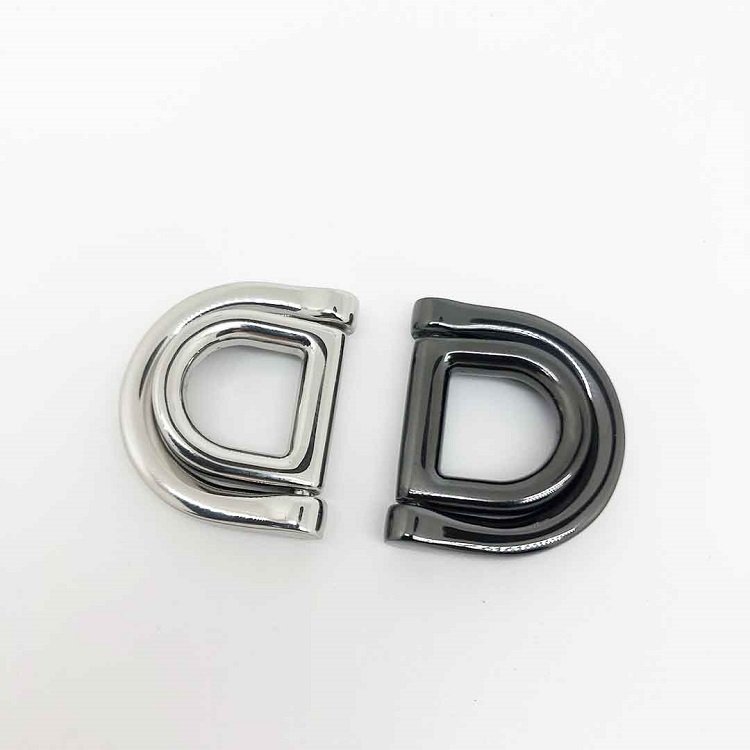 Accessories Buckles Ring Metal Ring Buckle Bag Connector Strap Dog Chain D ring buckle Hardware