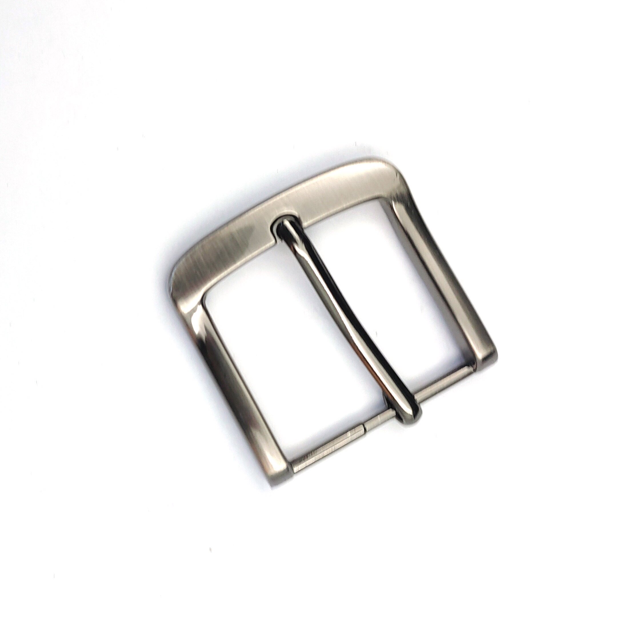 40mm New Style Hanging Plating Classic Stock Belt Buckle Bulk Belts Metal Zinc Alloy Single Prong Simple Pin Leather Buckle