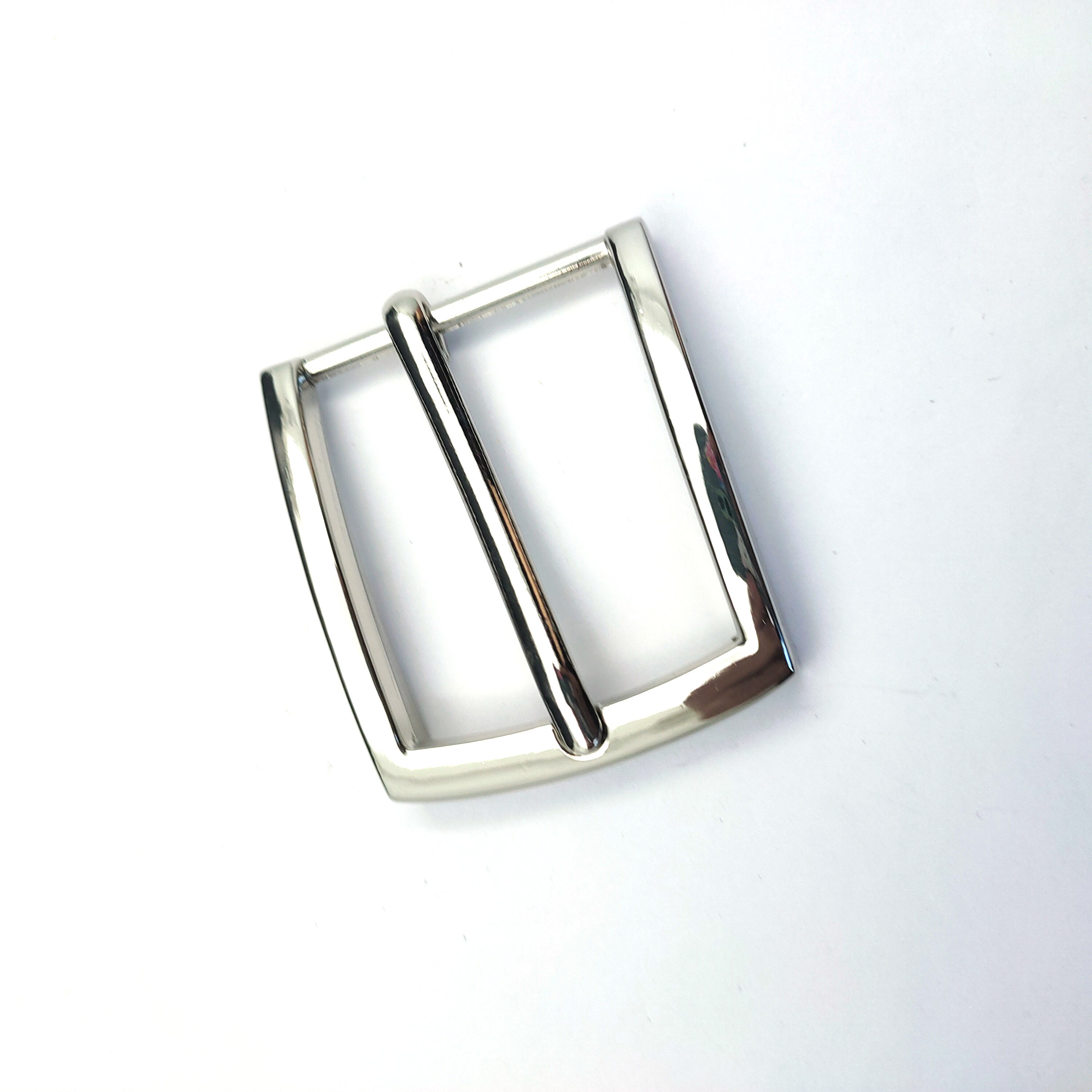 40mm New Style Hanging Plating Classic Stock Belt Buckle Bulk Belts Metal Zinc Alloy Single Prong Simple Pin Leather Buckle