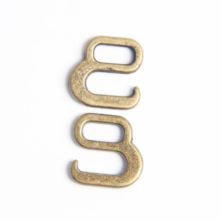 Wholesale high quality golden color metal O rings and bra adjustable buckles for underwear accessories