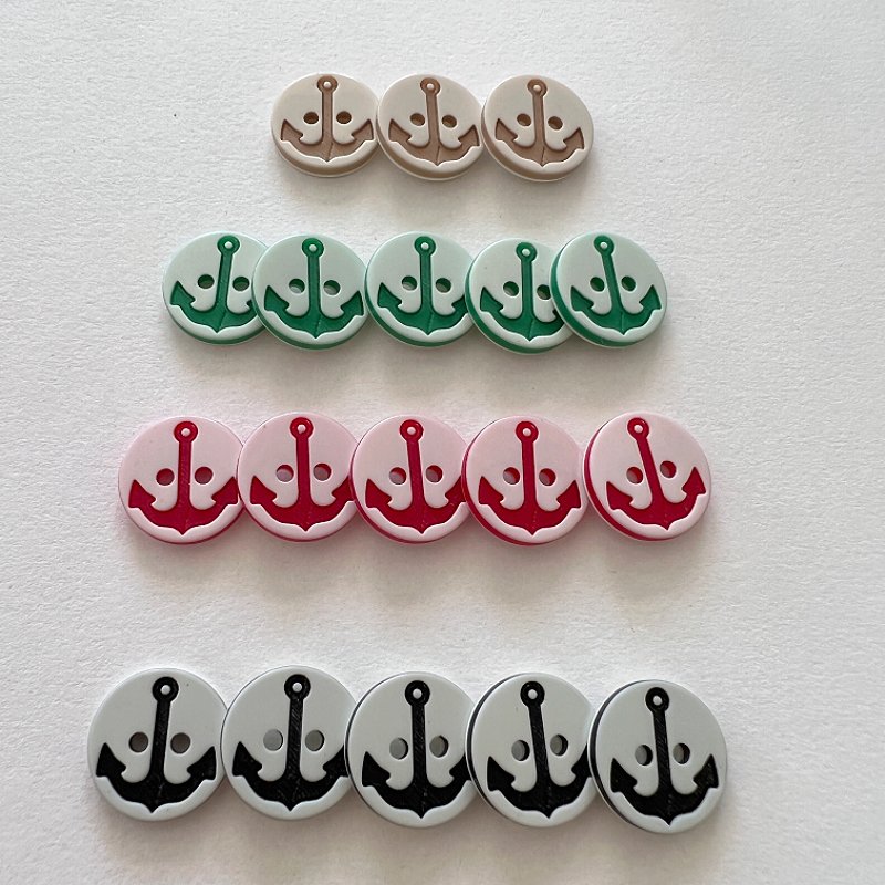Environmental protection children's buttons, custom 2 hole round resin buckle