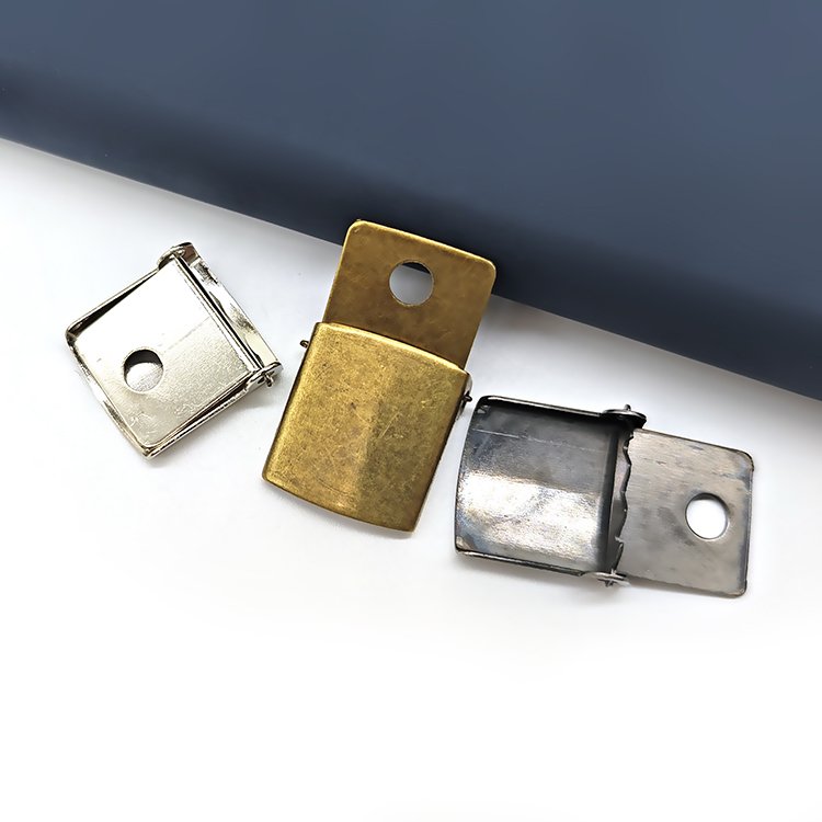 Wholesale Low Price Baseball Cap Adjustable Metal Buckle Vintage Slide Clasp High Quality Tail Clips Hat Buckle China Supplier