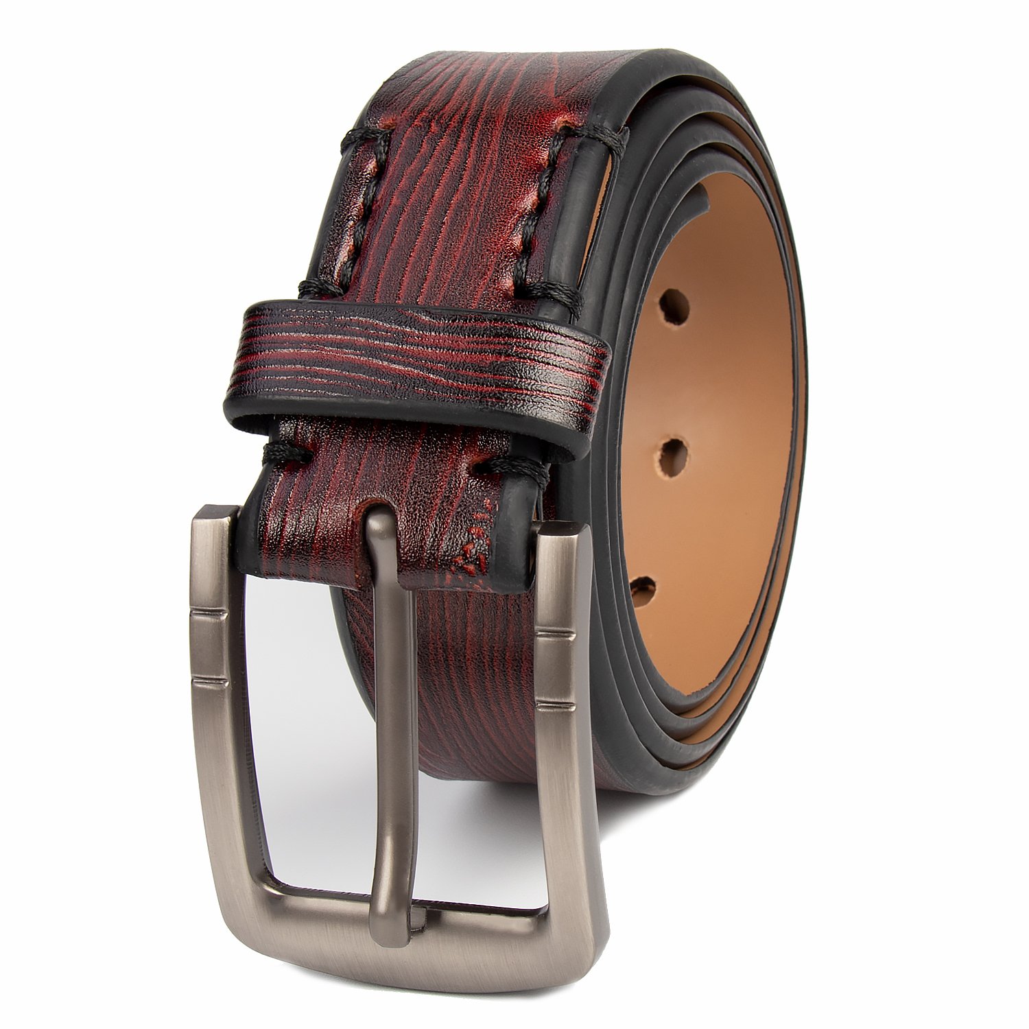 New Men's Needle Buckle Belt Fashion Classic Men's Leather Belt Customizable