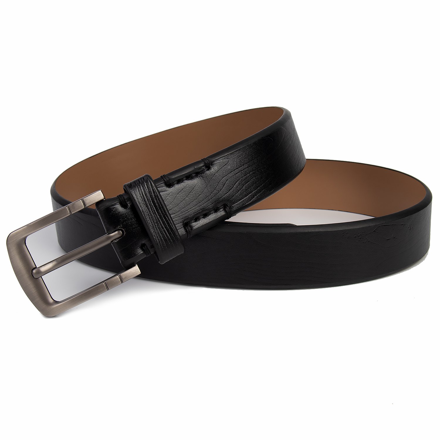 New Men's Needle Buckle Belt Fashion Classic Men's Leather Belt Customizable