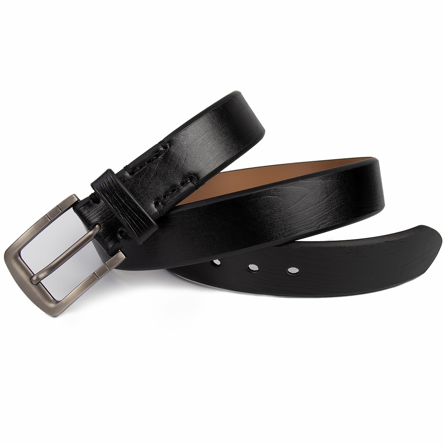 New Men's Needle Buckle Belt Fashion Classic Men's Leather Belt Customizable