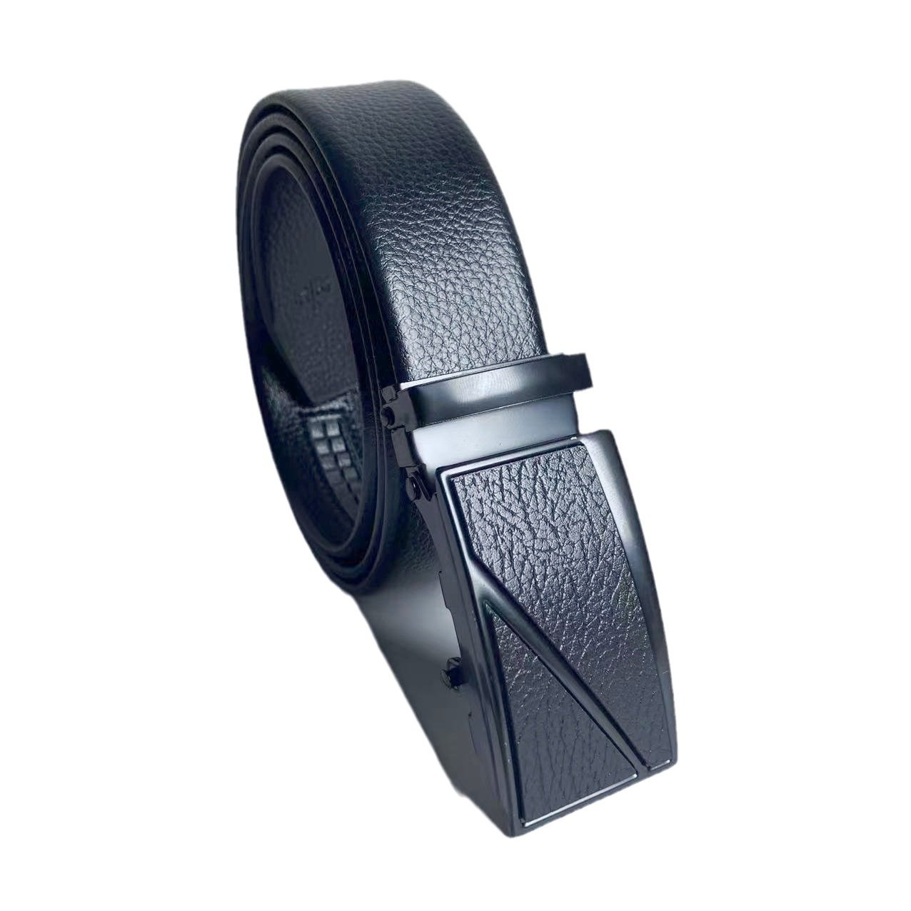 2024 New Men's Pu Leather Automatic Buckle Belt Belts Leather Men Custom Cheap Price Factory