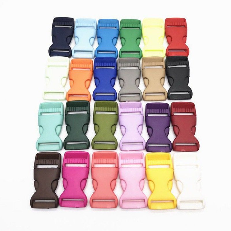 SAS Factory Direct Wholesale Easy Release Plastic Safety Belt Buckle Break Away Snap Buckles for Webbing