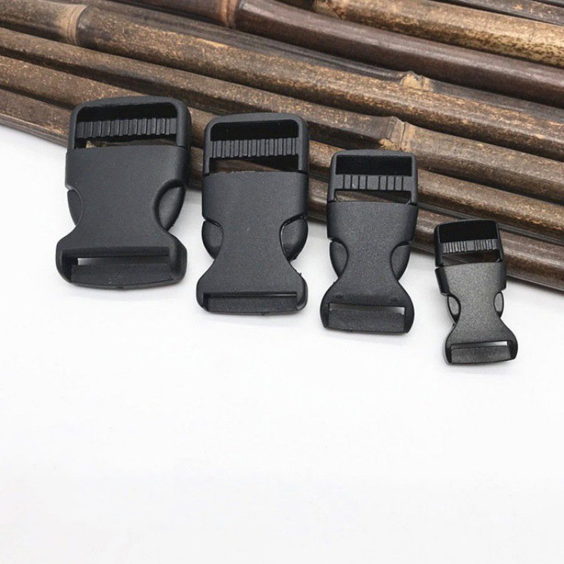 SAS Factory Direct Wholesale Easy Release Plastic Safety Belt Buckle Break Away Snap Buckles for Webbing