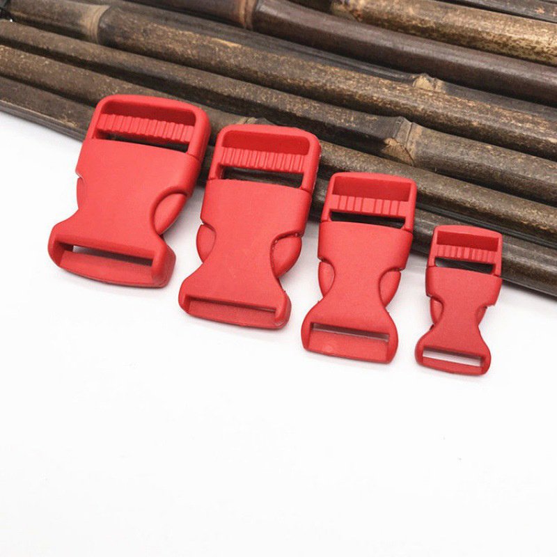 SAS Factory Direct Wholesale Easy Release Plastic Safety Belt Buckle Break Away Snap Buckles for Webbing