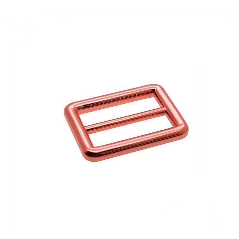 NICE Hot selling logo design zinc alloy metal buckles wholesale Tri-Glide buckles for custom handbag accessories