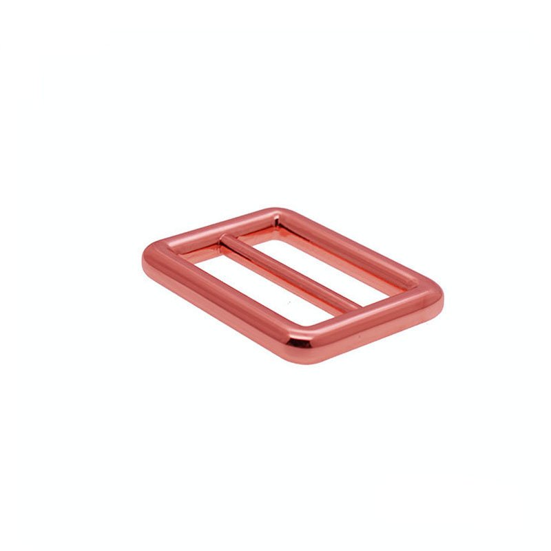 NICE Hot selling logo design zinc alloy metal buckles wholesale Tri-Glide buckles for custom handbag accessories