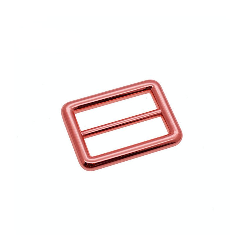 NICE Hot selling logo design zinc alloy metal buckles wholesale Tri-Glide buckles for custom handbag accessories