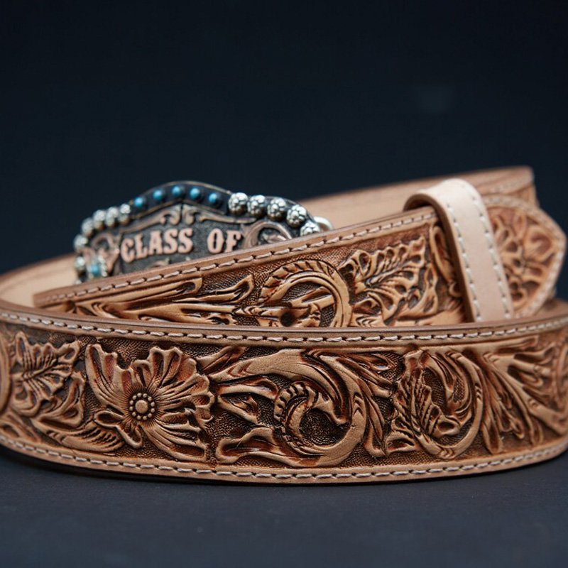 Wholesales Custom Western Cowboy Brass 35Mm Belt Buckles Customized Logo Metal For Men Manufacturers