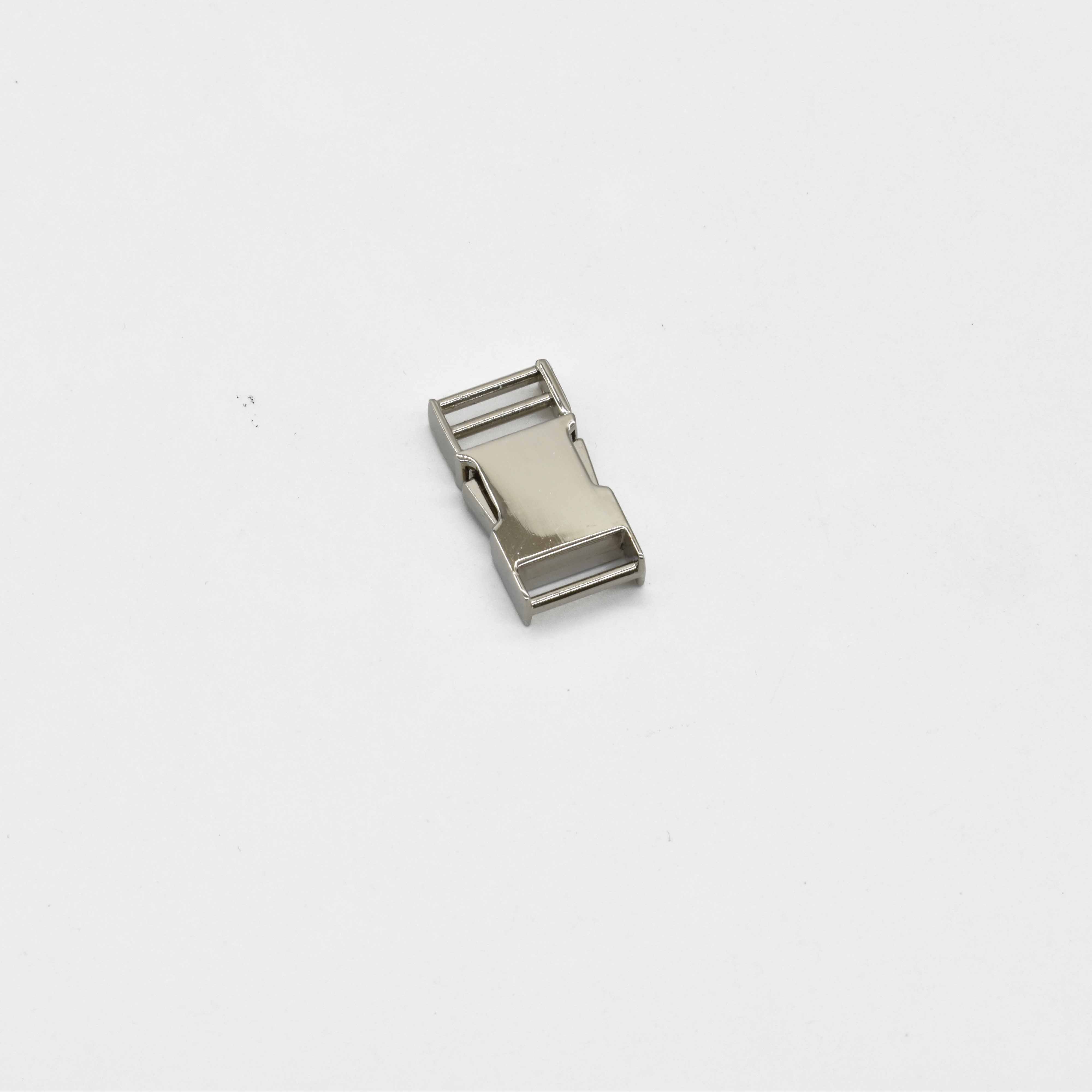 Custom Adjustable Belt Buckle Strap Usage Quick Release Metal Buckle 20mm 50mm Dog Collar Metal Buckle Hardware For Bag