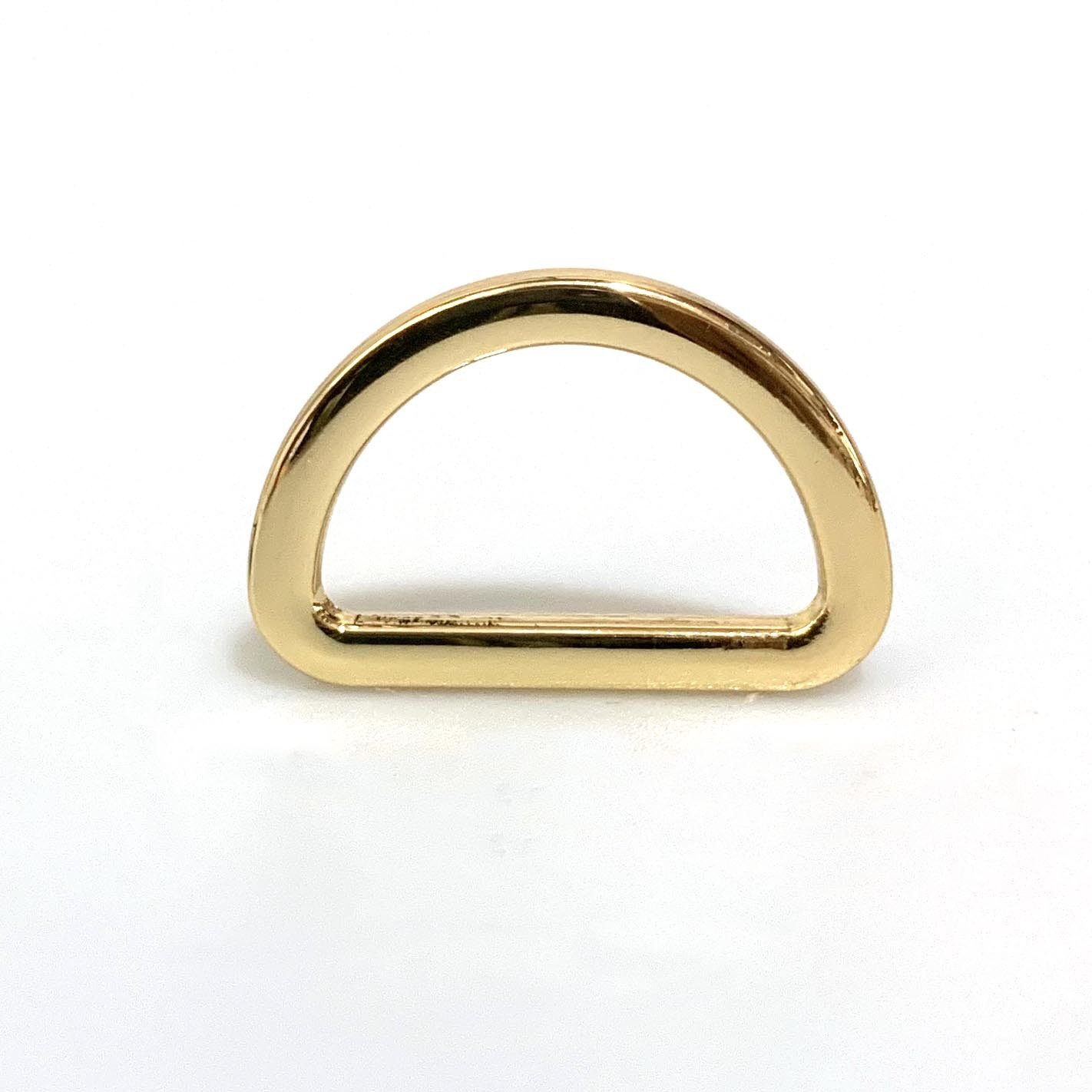 Wholesale Alloy Brass Stainless steel 3mm/4mm wire thickness Belt Buckle Metal D Shape Ring For Handbags Bags