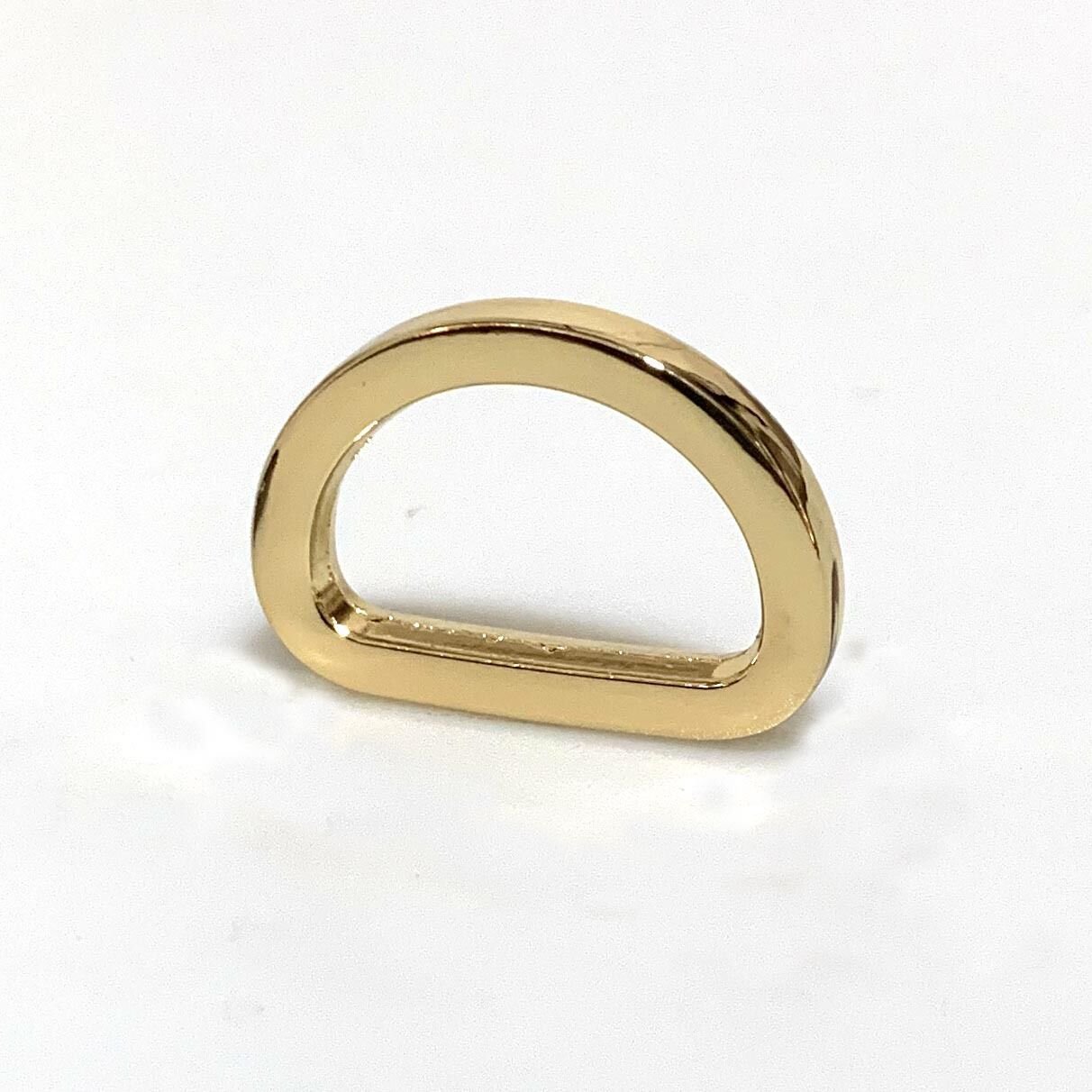 Wholesale Alloy Brass Stainless steel 3mm/4mm wire thickness Belt Buckle Metal D Shape Ring For Handbags Bags