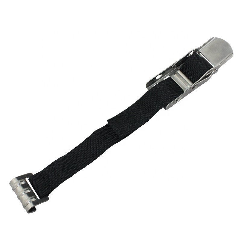 2" 700KG stainless steel Strap overcentre buckle With Flat Hook