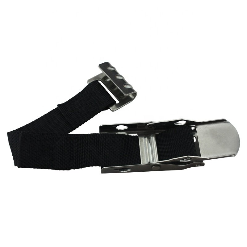 2" 700KG stainless steel Strap overcentre buckle With Flat Hook
