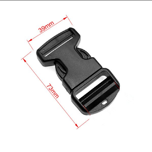 Custom wholesale 32mm Tactical center quick plastic release buckle for bag hardware accessories