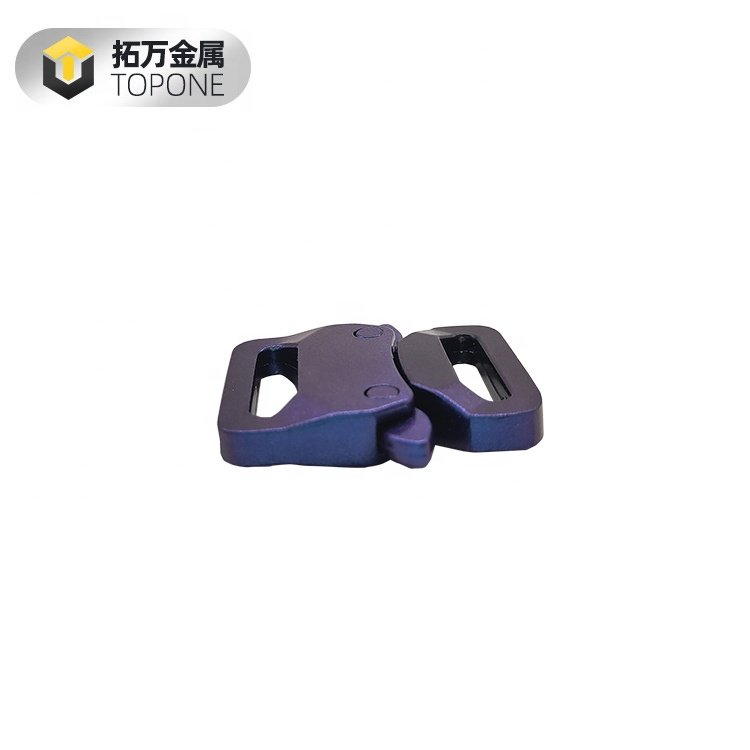 Fashion New Coloured Green Blue Zinc Alloy Pants Garment Buckle with Quick Release