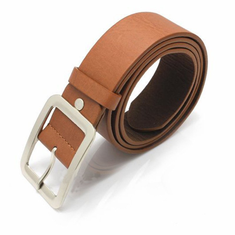 LYT325 Women PU Leather Belts Square Buckle Pin Buckle Jeans Belt Female Fashion Chic Vintage Strap