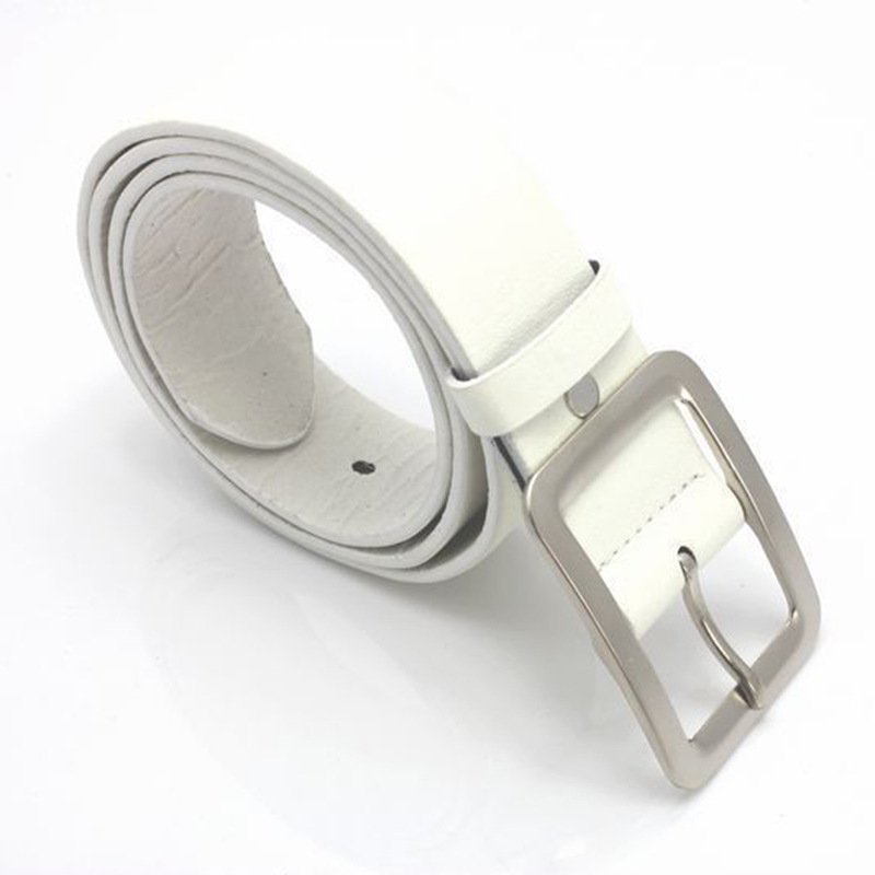 LYT325 Women PU Leather Belts Square Buckle Pin Buckle Jeans Belt Female Fashion Chic Vintage Strap