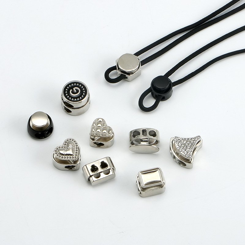 Zinc Alloy Draw Metal Cord Stopper Plastic Stainless Steel Stopper Wire Rope Concrete Cord Stopper
