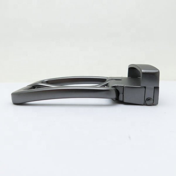 Zamak Clip Type Replaceable Presentation Metal Pin Belt Buckle With Teeth For Men Genuine Leather Belts
