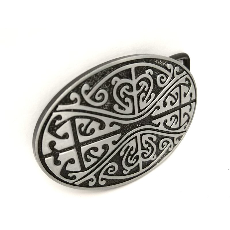 2024 manufactory Hot selling item antique silver irregular zinc alloy Western cowboy belt buckle for men