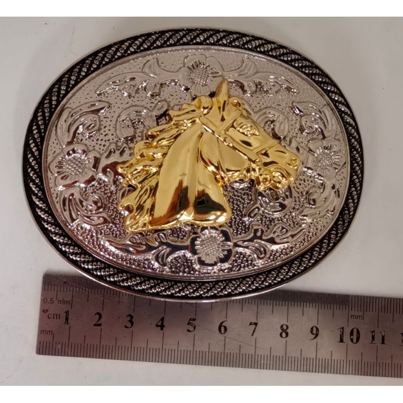 Factory Manufacturers Wholesale Colored Metal Men Custom Luxury Logo Belt Buckles