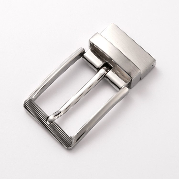 Reversible pin buckle belt buckles leather pin belt buckle metal custom belt accessories