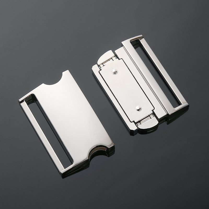 Wholesale 40mm Bag Accessories Metal Quick Release Automatic Belt Buckle Adjustable Buckle